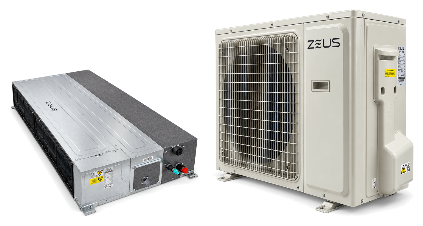 ZEUS Business ducted air conditioner set 36000 BTU, indoor + outdoor unit